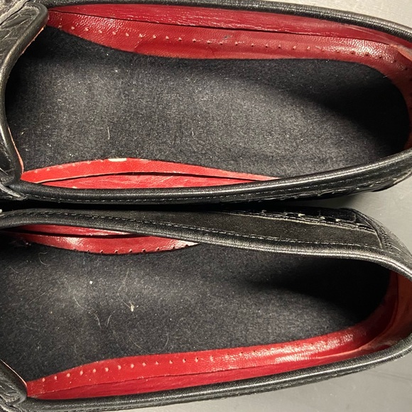 Salvatore Ferragamo black women’s crocodile loafers - size 10R - Picture 4 of 5